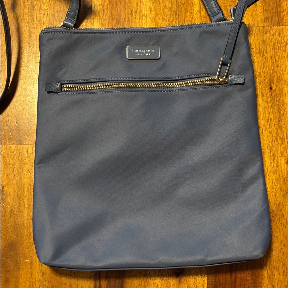 Kate Spade grey/blue Crossbody Bag